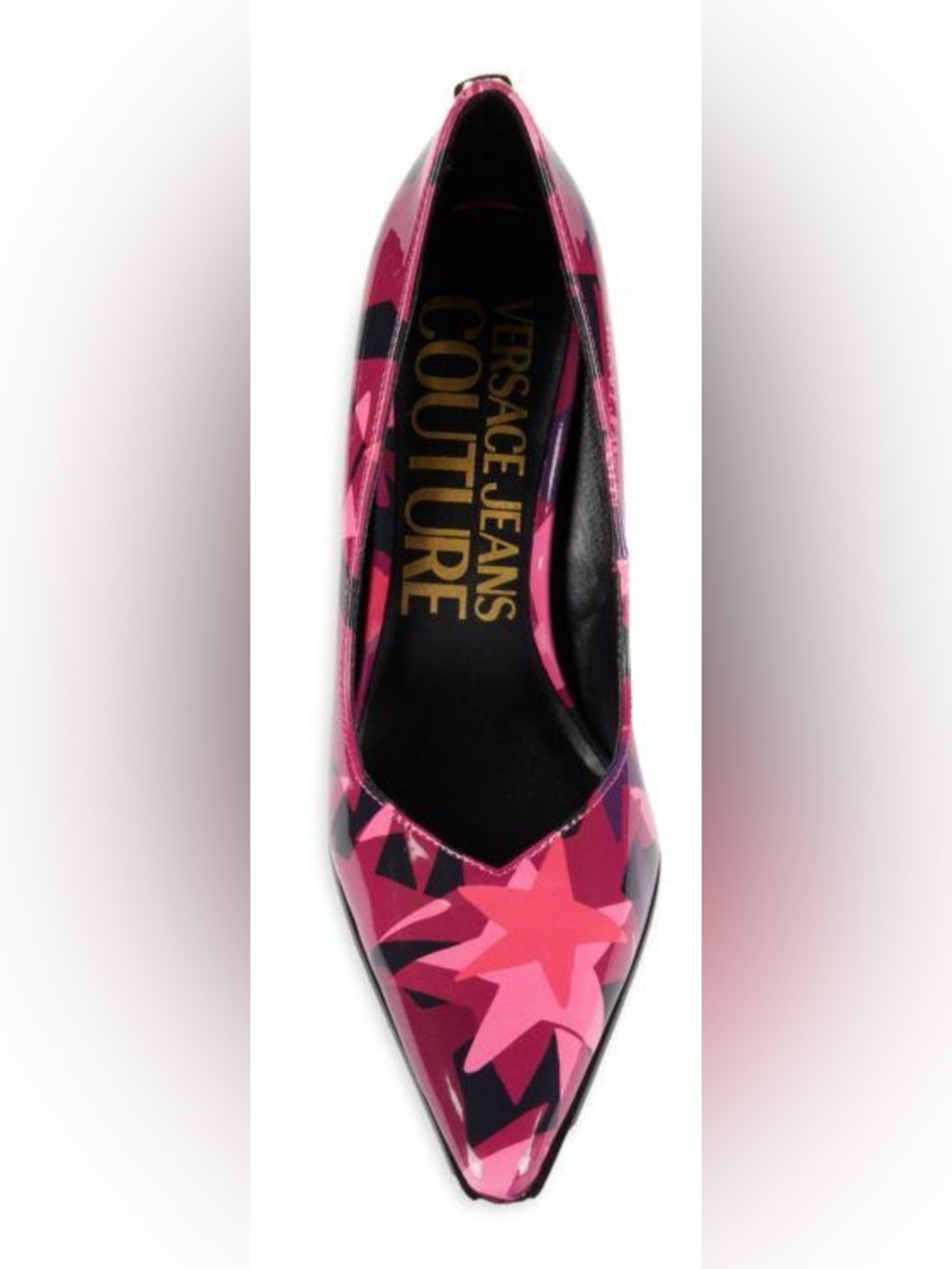 Versace Jeans Couture Patent Pumps EU 35 Stiletto Heels NIB - Picture 6 of 6